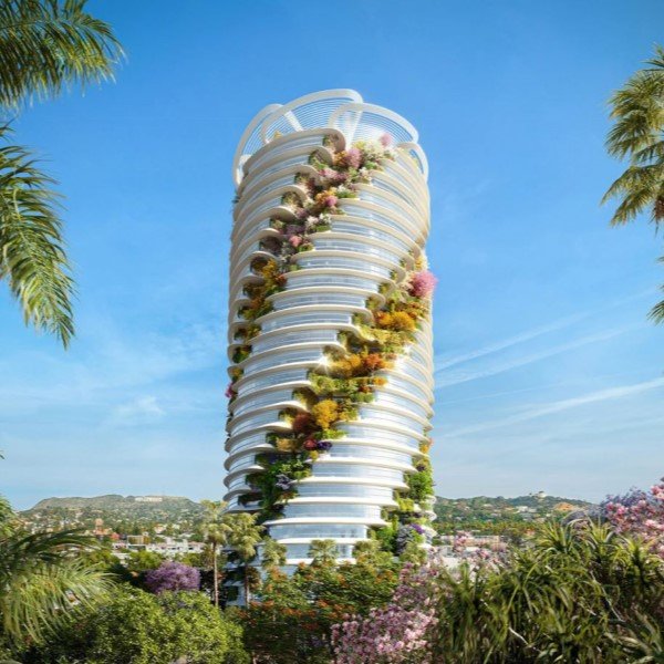 Conceptual rendering of the Spiral Hollywood Tower